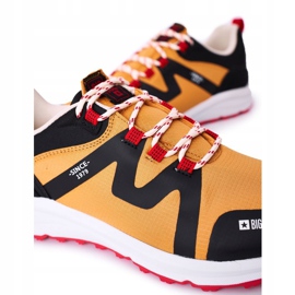 Calzado deportivo para hombre Memory Foam Big Star HH174087 Camel naranja 5