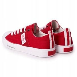 Zapatos deportivos Big Star HH174040 Rojos para hombre blanco 1