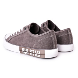 Zapatos deportivos Big Star grises para hombre HH174049 1