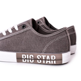 Zapatos deportivos Big Star grises para hombre HH174049 2