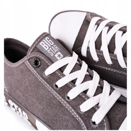 Zapatos deportivos Big Star grises para hombre HH174049 4