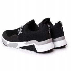 Zapatos Deportivos Para Hombre Slip-On Memory Foam Big Star HH174148 Negro blanco 1 Zapatos Deportivos Para Hombre Slip-On Memory Foam Big Star HH174148 Negro blanco 1