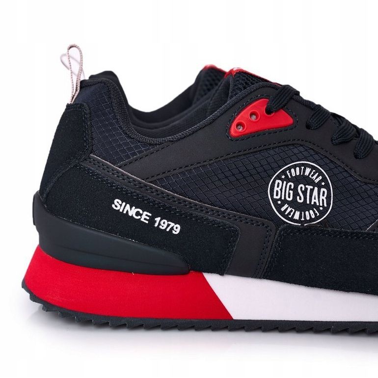 Calzado deportivo para hombre Memory Foam Big Star HH174240 Azul marino 1 Calzado deportivo para hombre Memory Foam Big Star HH174240 Azul marino 1