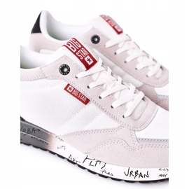 Zapatillas deportivas de hombre Memory Foam Big Star FF174208 Blanco-Gris 2
