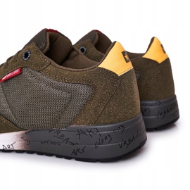 Zapatos Deportivos De Hombre Memory Foam Big Star FF174209 Verde 1