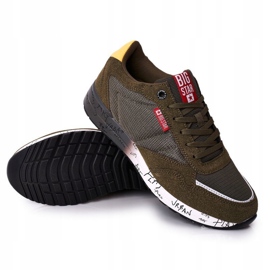 Zapatos Deportivos De Hombre Memory Foam Big Star FF174209 Verde 4