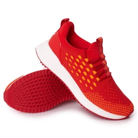 Calzado deportivo para hombre Memory Foam Big Star FF174240 Rojo 3