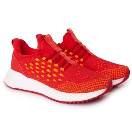 Calzado deportivo para hombre Memory Foam Big Star FF174240 Rojo 4
