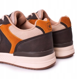 NEWS Calzado deportivo Hombre Sneakers Amarillo-Marrón Harold multicolor 5