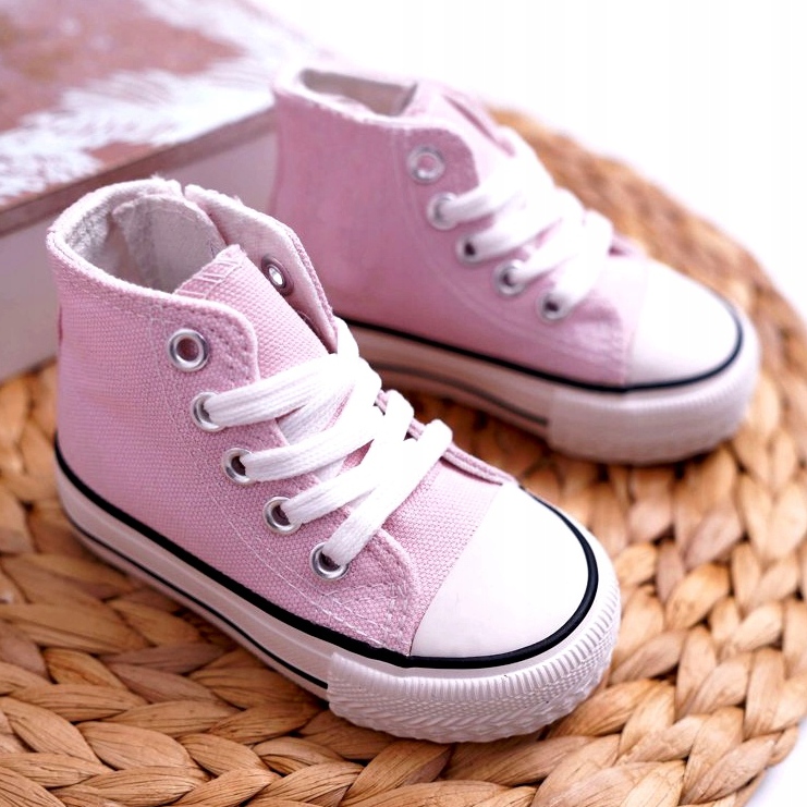 FRROCK Zapatos deportivos clásicos para niños Filemon rosa altos ['rosa'] 2