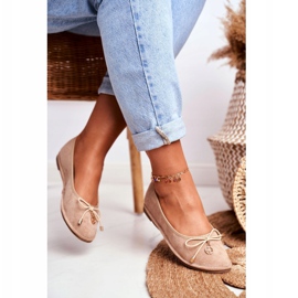 Bailarinas de Mujer Lu Boo Suede Beige 3 Bailarinas de Mujer Lu Boo Suede Beige 3