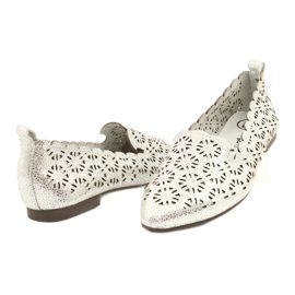 Bailarinas caladas plateadas Filippo DP2039 SI plata gris 2