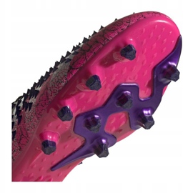 Botas de fútbol adidas Predator Freak.1 Low Ag M FZ3751 negro, negro, rosa negro 4