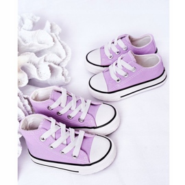 FRROCK Zapatos deportivos clásicos Filemon morados para niños púrpura 2