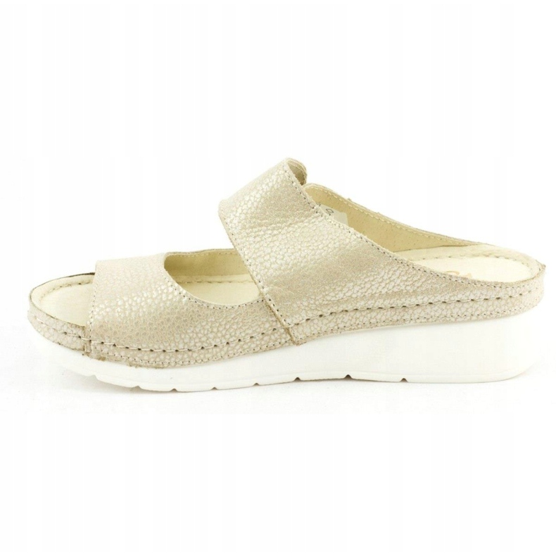 Dolce Pietro Solapas de velcro 2211 beige plata 1