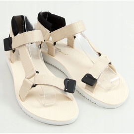 Sandalias deportivas velcro N-67 Beige 1