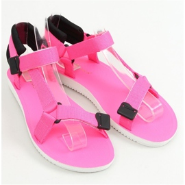 Sandalia deportiva velcro rosa N-67 Fluorescent Fushie rosado 1 Sandalia deportiva velcro rosa N-67 Fluorescent Fushie rosado 1
