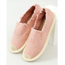Alpargatas rosas para mujer NB273P Rosa rosado 1