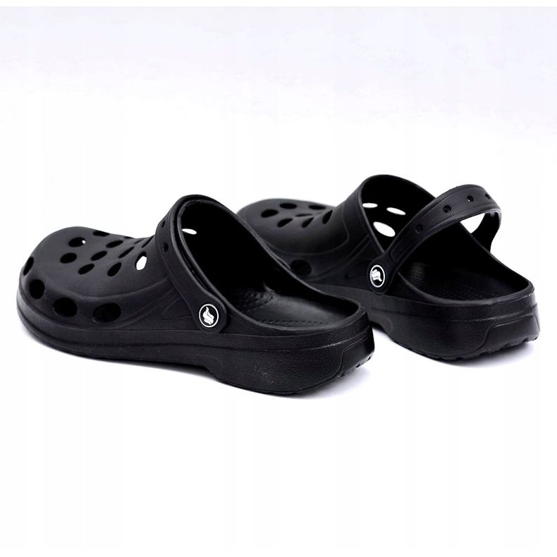 Flameshoes Sandalias Hombre Negras Kroks negro 2