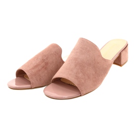 Sergio Leone Tacones altos de mujeres KL313 PINK rosado 2