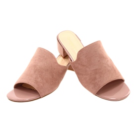 Sergio Leone Tacones altos de mujeres KL313 PINK rosado 3
