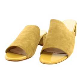 Pantuflas Amarillas Sergio Leone KL313 amarillo 1