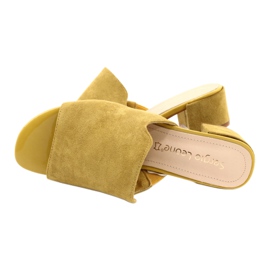 Pantuflas Amarillas Sergio Leone KL313 amarillo 4 Pantuflas Amarillas Sergio Leone KL313 amarillo 4