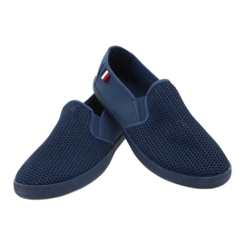 NEWS Zapatillas Tommy Navy Blue 21MN02-3636 azul marino 3