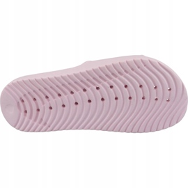 Zapatillas de mujer Nike Kawa Shower rosas 832655601 rosado gris 4