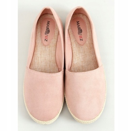 Pink 7870 Zapatillas alpargatas rosas 1