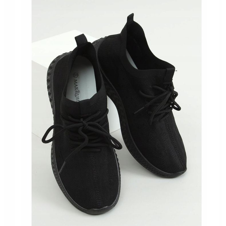 Calcetines deportivos negros 7819 All Black 1