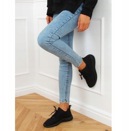 Calcetines deportivos negros 7819 All Black 3