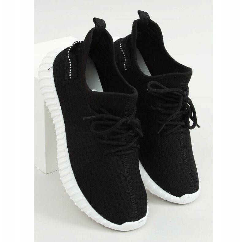 Negro 7817 NEGRO / BLANCO calcetines calzado deportivo 1