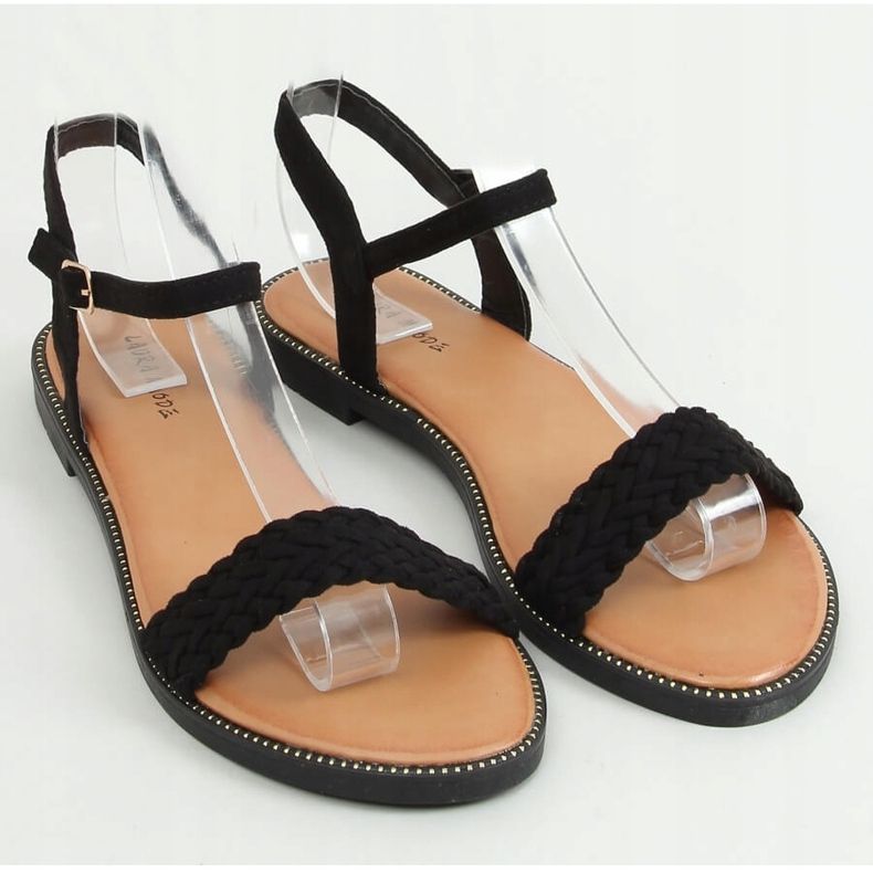 Sandalias de mujer negras WL061 Black negro 1