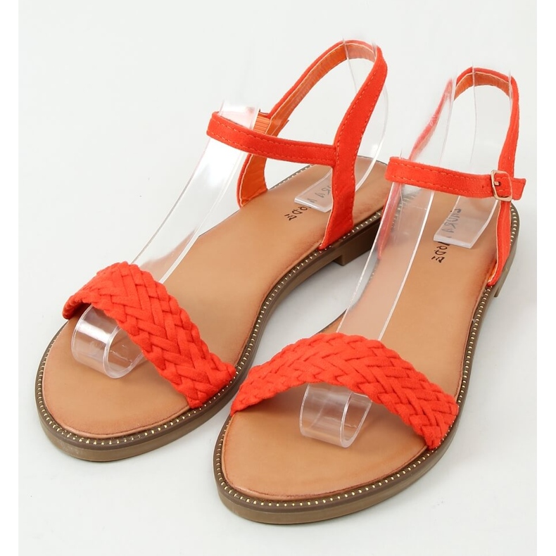 Sandalias de mujer naranja WL061 Orange 1