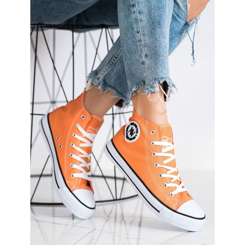Zapatillas New Age High naranja 1