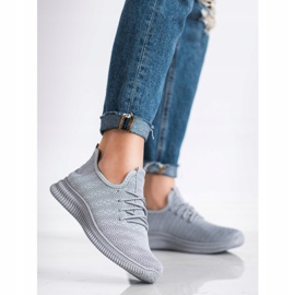 SHELOVET Calzado Deportivo Textil Ligero gris 3