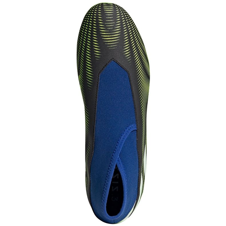 Zapatillas de fútbol Adidas Nemeziz.3 Ll Fg azul-verde FW7411 blanco, negro, azul, amarillo 1