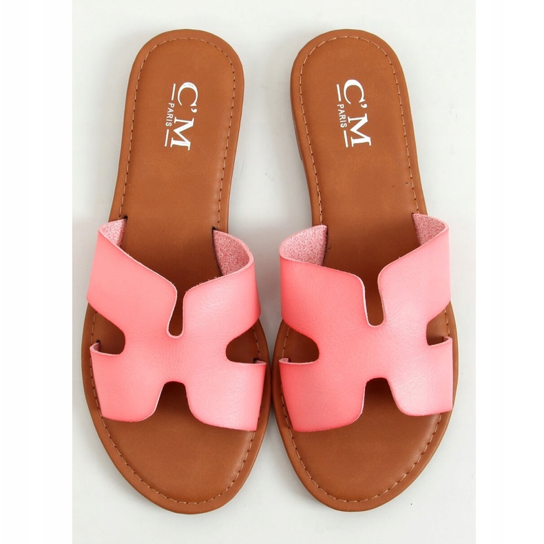 Zapatillas rosa mujer rosa 55-2 Rosa 1