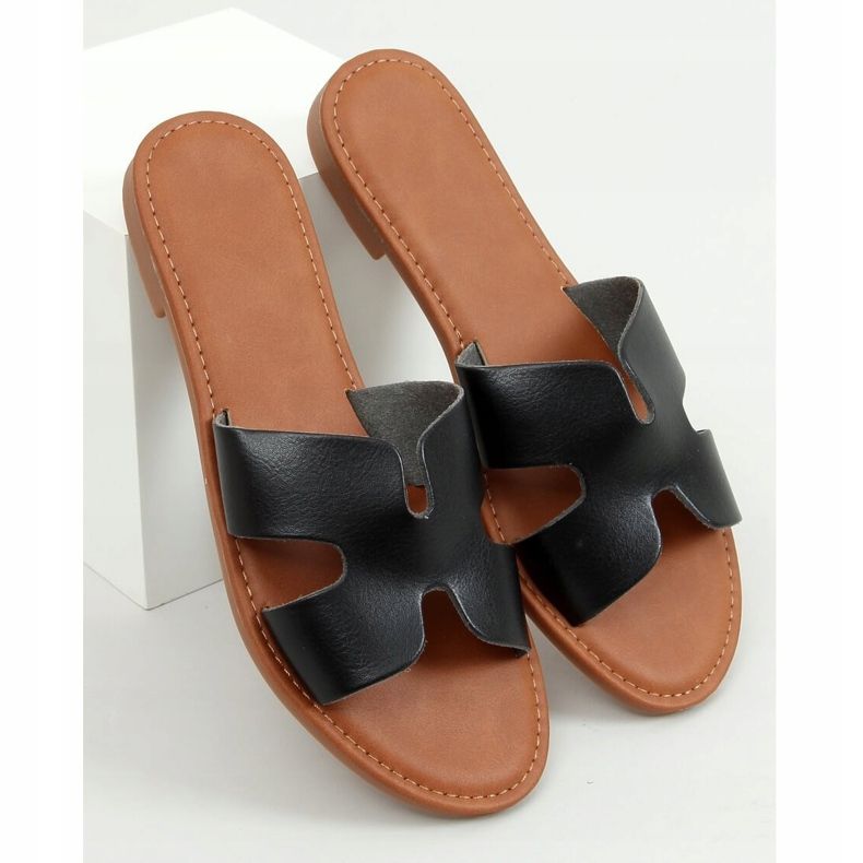 Zapatillas de mujer negras 55-2 negras negro 1