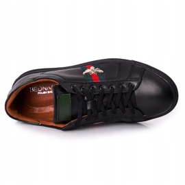 Bednarek Polish Shoes Zapatos Brogues De Cuero Para Hombre Bednarek Negro 1