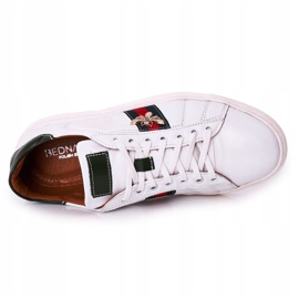 Bednarek Polish Shoes Zapatos De Cuero De Hombre Sneakers Bednarek Blanco 1