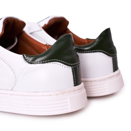 Bednarek Polish Shoes Zapatos De Cuero De Hombre Sneakers Bednarek Blanco 2