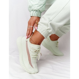 PS1 Calzado deportivo de mujer Sneakers Verde claro Increíble 2