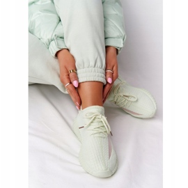 PS1 Calzado deportivo de mujer Sneakers Verde claro Increíble 6