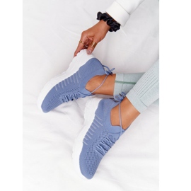 PS1 Calzado deportivo de mujer Sneakers Blue Ruler blanco azul 3