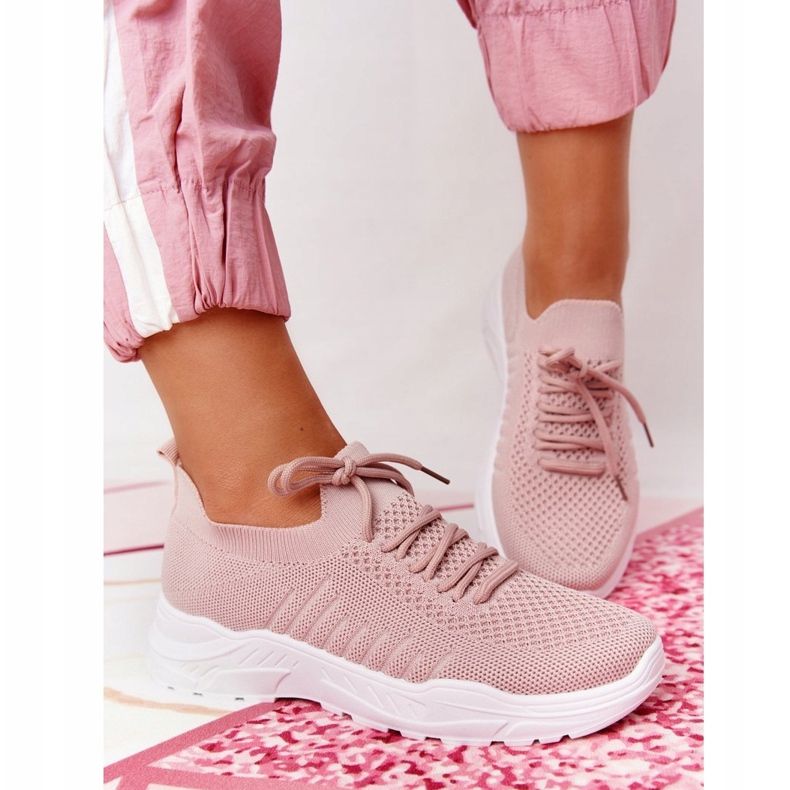 PS1 Calzado deportivo de mujer Sneakers Pink Ruler blanco rosado 1 PS1 Calzado deportivo de mujer Sneakers Pink Ruler blanco rosado 1