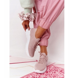 PS1 Calzado deportivo de mujer Sneakers Pink Ruler blanco rosa 2