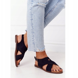 Sandalias ante Sergio Leone SK060 Negro 1