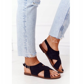 Sandalias ante Sergio Leone SK060 Negro 3